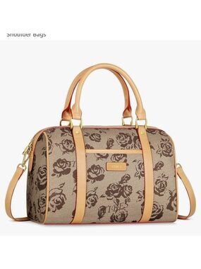 Barrel Floral Shoulder Bag